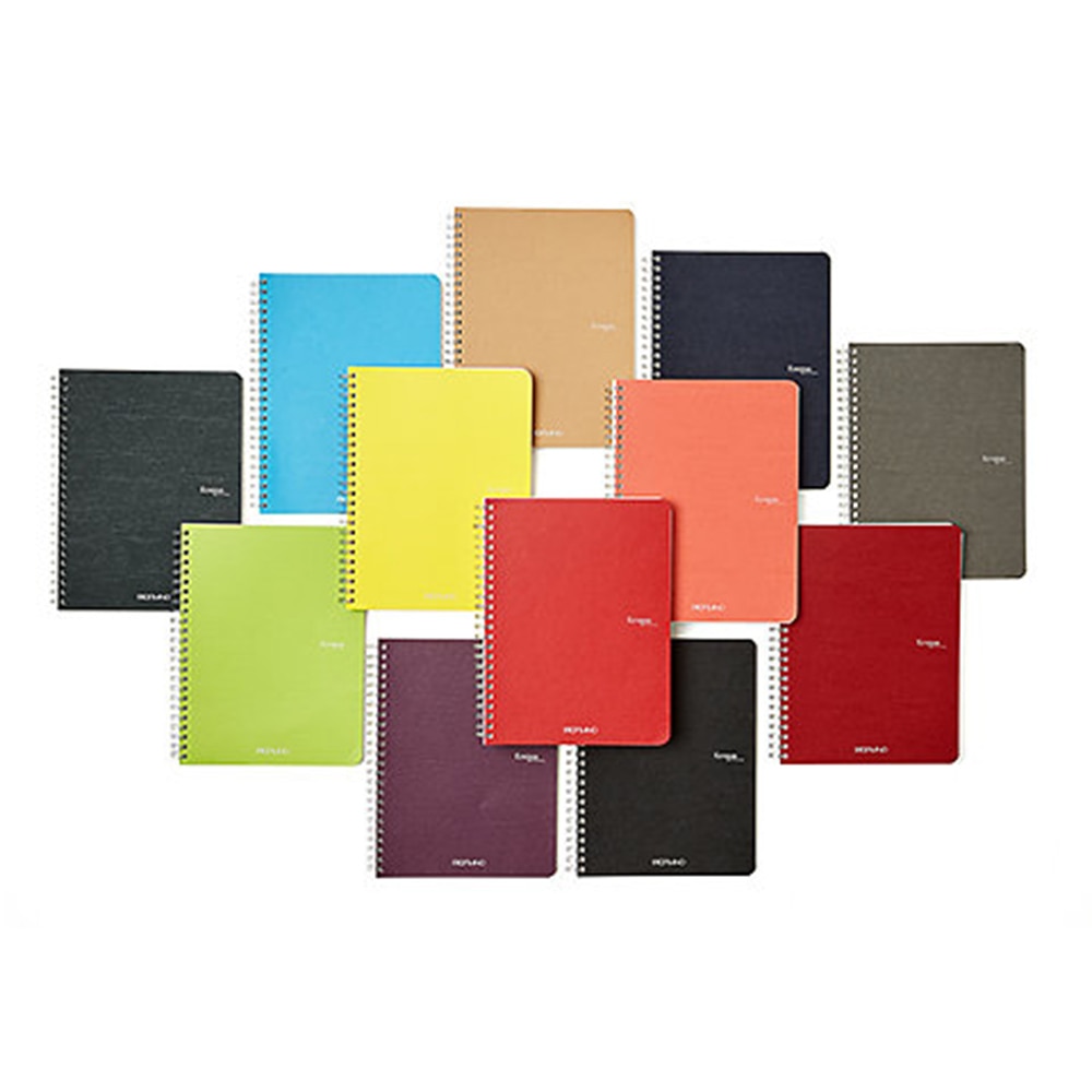 Fabriano, Journal, Art & School, 8.25"x11.75", Ecoqua, A4, Blank, Spiral, 70 sheet, 562936